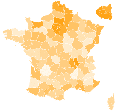 Couverture fibre Orange