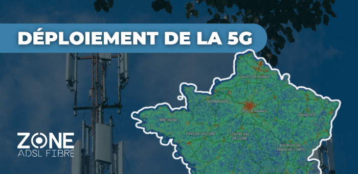 🌐 Le déploiement des antennes 5G en France : de 2021 à 2024