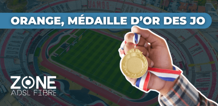 🏅Orange, médaille d'or du réseau et des offres mobiles pour les Jeux Olympiques Paris 2024