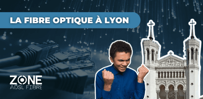 Déploiement fibre à Lyon entre 2017 et 2024