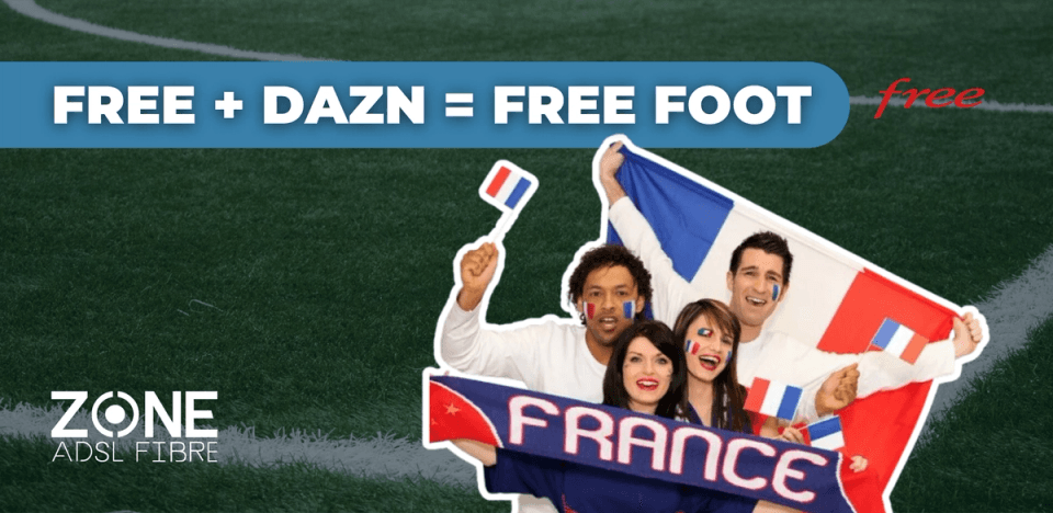 Free DAZN partenariat